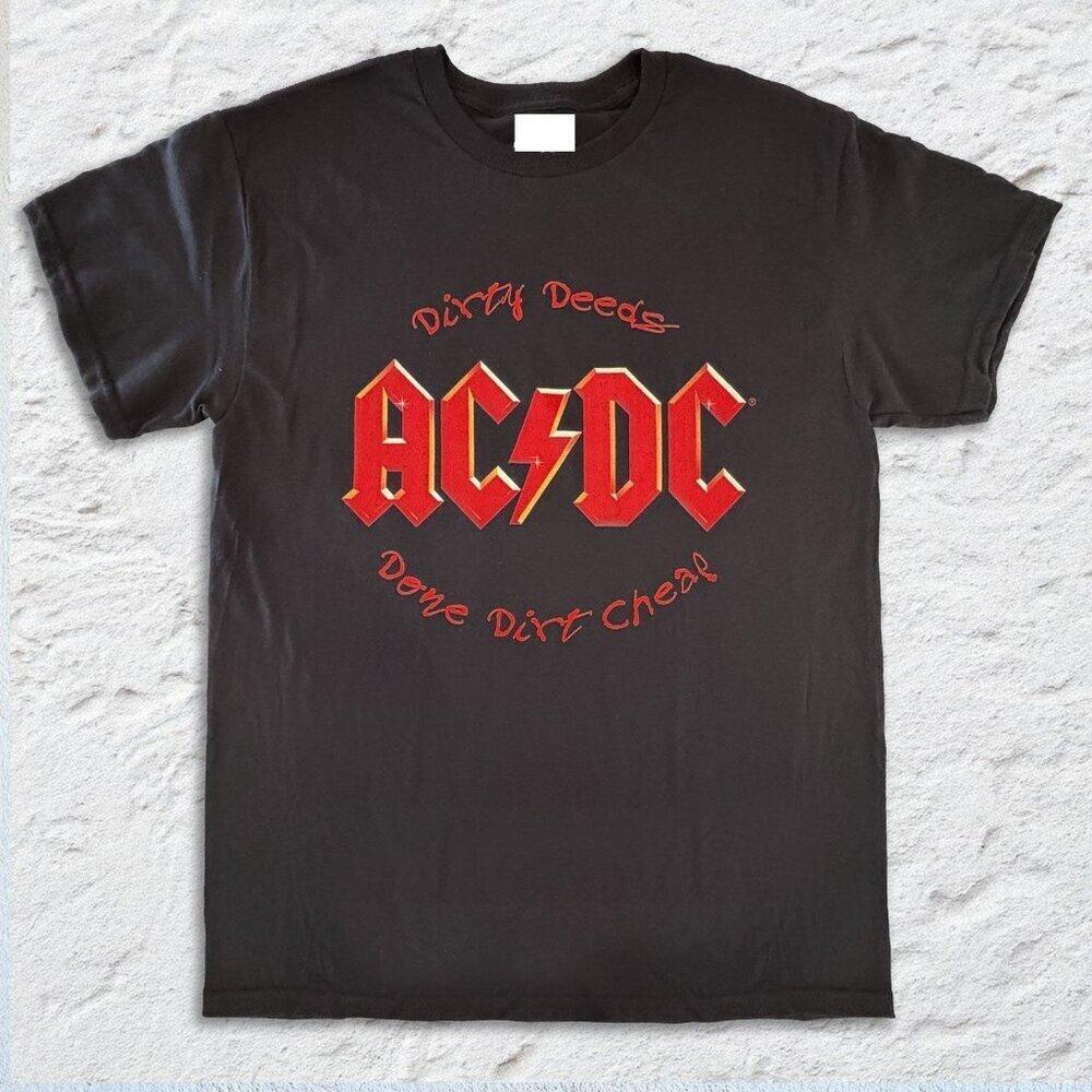 Acdc Dirty Deeds Classic Rock Graphic Unisex T-Shirt